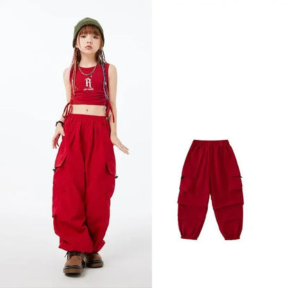 Kids Hip Hop Joggers Pants