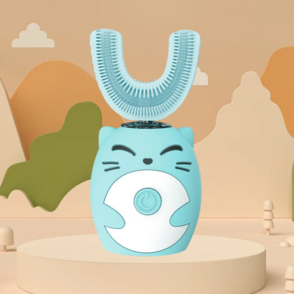 Sonic Electric Toothbrush Kids U-shaped Smart 360 Degrees Ultrasonic Tooth Brush Teeth Whitening