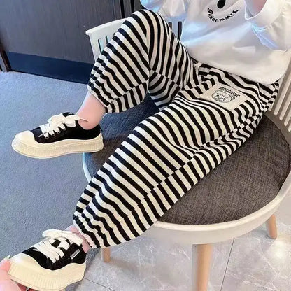 Toddler Striped Jogger Pants