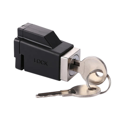 Aluminum Alloy Window Locks with 2 Keys Window Restrictor Lock Durable Portable
