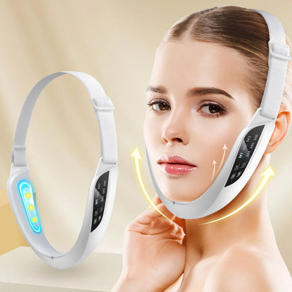 Electric V Face Lifting Beauty Device 6 Modes 8 Levels EMS Micro-current Firming Facial Massager