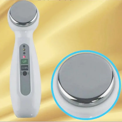 Skin Care Ultrasonic Vibrate Face Scrubber Massager Ultrasound Facial Pore Cleaner Body