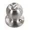 Round Door Handle Door Knobs Lock Stainless Steel Entrance Passage Door Lock with Key