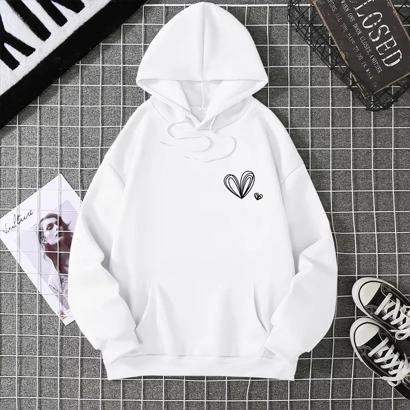 Women Graphic Love Hoodie 