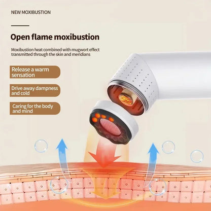 Moxibustion Scraping Massager Instrument Portable Intelligent Health and Wellness