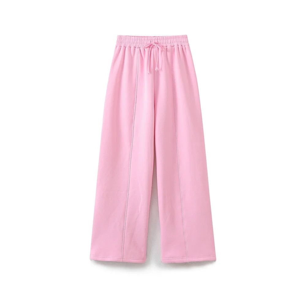 Women Pink Hooded Sweatshirt