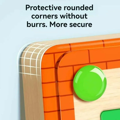 Children's Magnetic Maze Walking Ball Baby Concentration Training Writing Logic Thinking