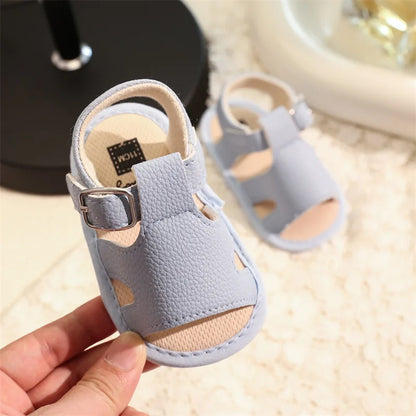 2025 New Toddler First Walker Baby Crib Newborn Baby Summer Sandals Infant Boy Girl