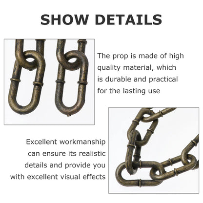 Golden Halloween Chain Prop