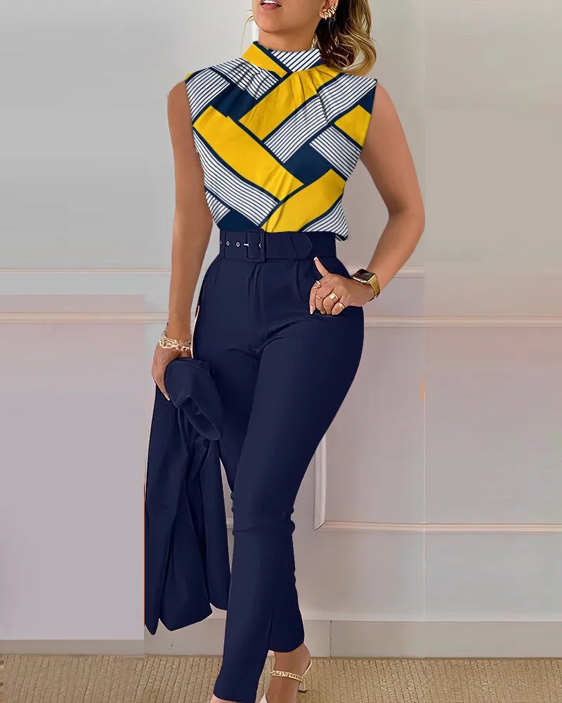 Elegant Women's Two Piece Set
