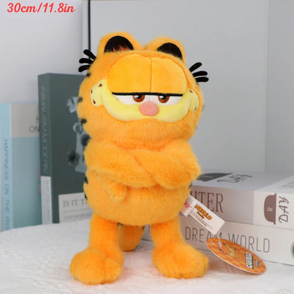 Original GARFIELD FAMILY Kawaii Soft Plush Toys Cute Cartoon Garfield Cat Odie Stuffed