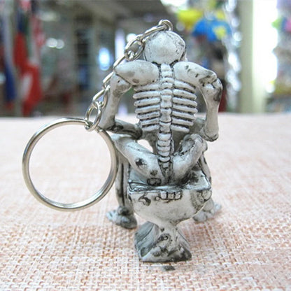 Skeleton Keychain Halloween