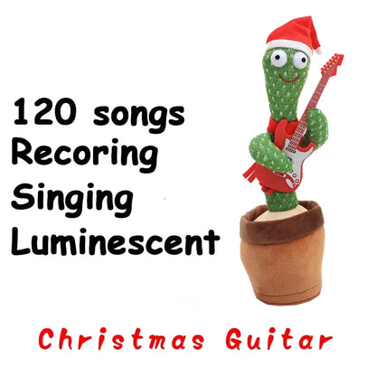 Talking Cactus Toy with LED 120 English Songs Singing Musical Toys