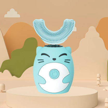 Sonic Electric Toothbrush Kids U-shaped Smart 360 Degrees Ultrasonic Tooth Brush Teeth Whitening