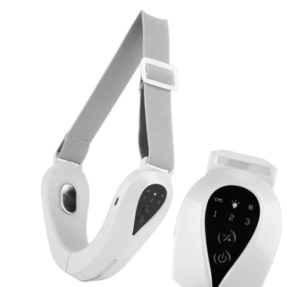 Face Lifting Device Red Blue Light Skin Rejuvenation V Line Facial Massage Double Chin Reducer