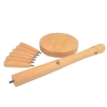 Wooden Kitchen Towel Holder