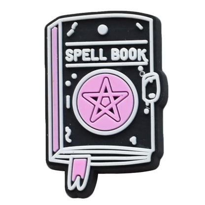 1pcs Women's Shoe Charms Halloween Witches Skull Shoe Accessories Decorations Buckle for Kids Boys Girls Gifts