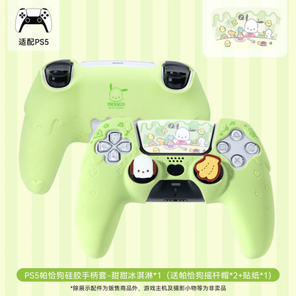 New Sanrio Cinnamoroll Kuromi Pochacco Cartoon Ps5 Ns Pro Kawaii Switch Pro Gamepad