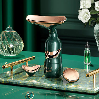 3 In 1 Facial Lifting Device Neck Facial Eye Massage Face Slimmer EMS Beauty Skin Tightening