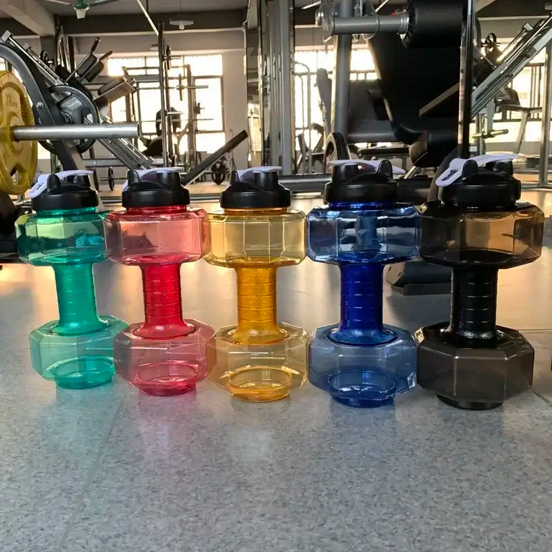 Dumbbell Water Bottle 2L