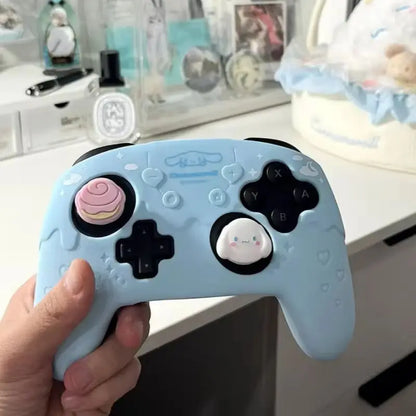 New Sanrio Cinnamoroll Kuromi Pochacco Cartoon Ps5 Ns Pro Kawaii Switch Pro Gamepad