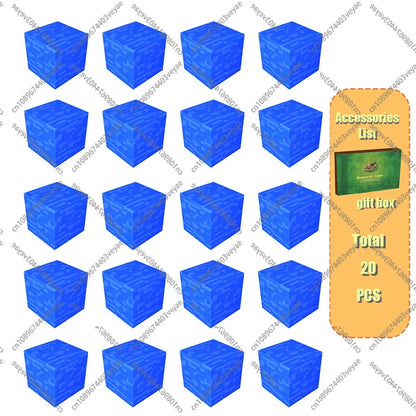 Magnetic Building Blocks Mine World Magnet Cube Set for Boy Girl Kid Age 3+ DIY Model