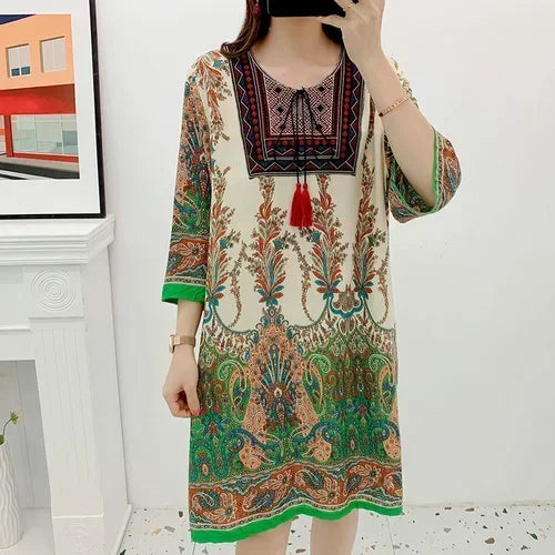 Women Bohemian Summer Dress