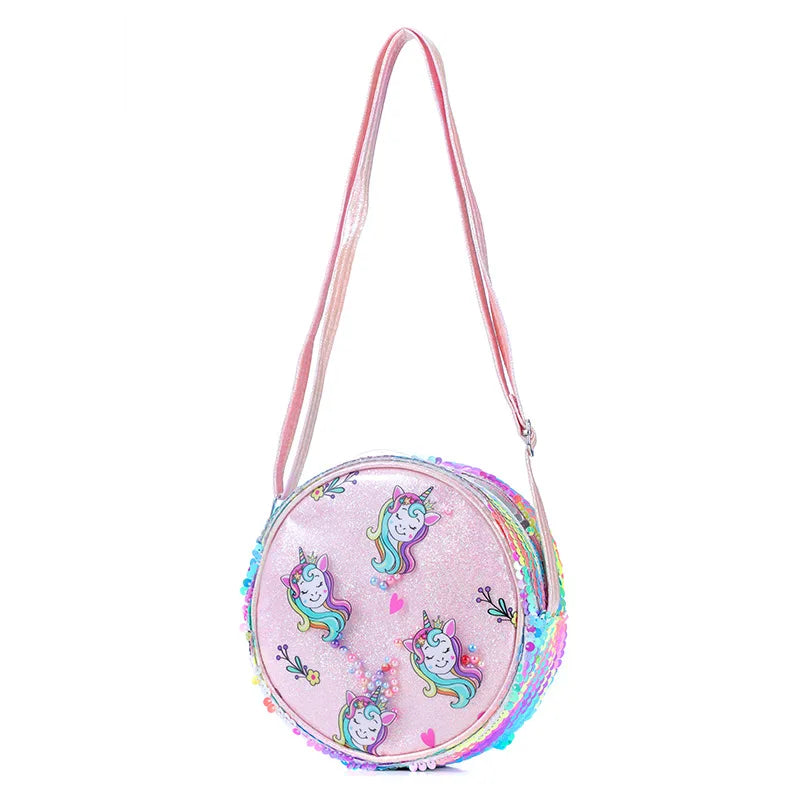 Kids Sequin Crossbody Bag