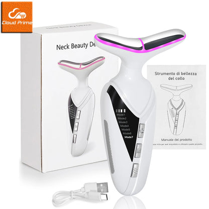1PC Neck beauty instrument, face and neck massager, suitablefor women's home skin care