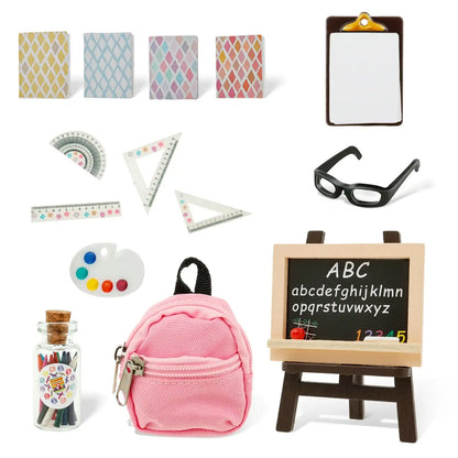 Mini Doll School Supplies