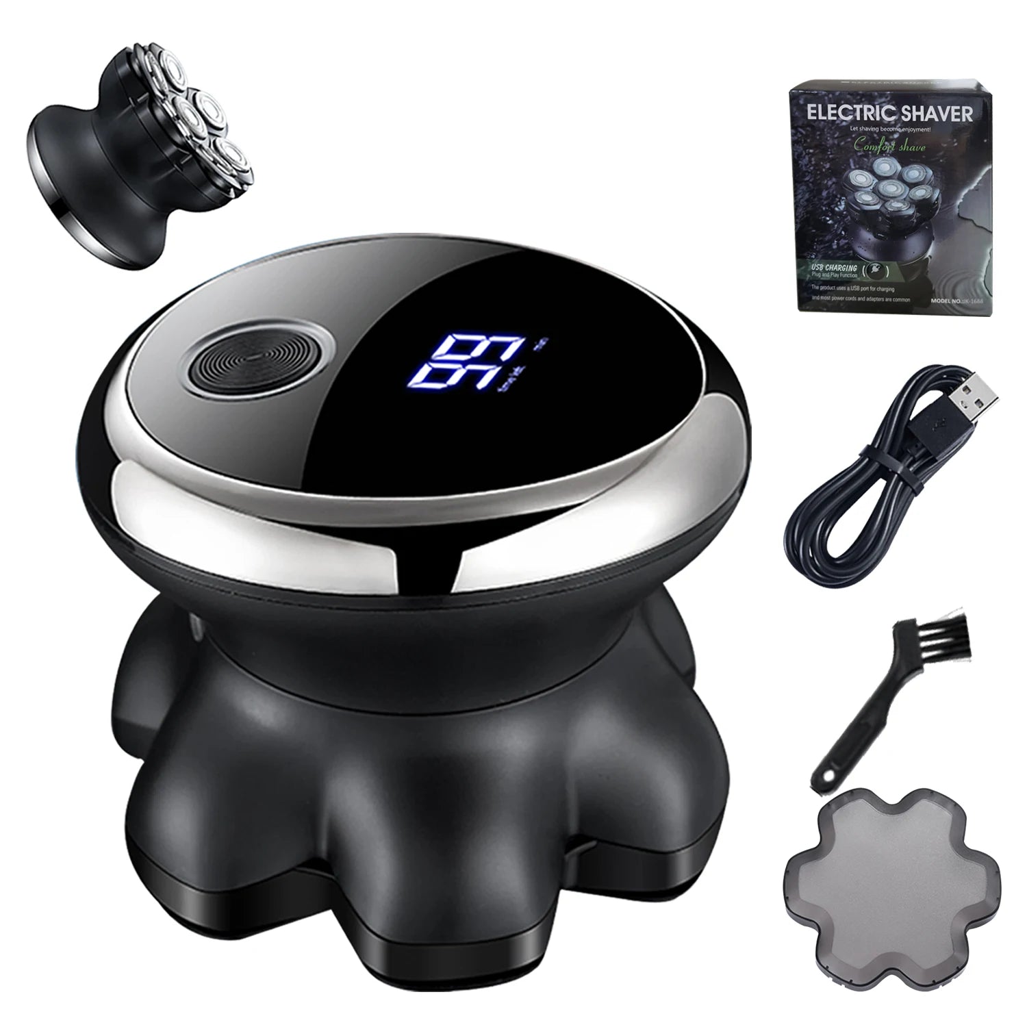 Cordless Head Shaver for Men