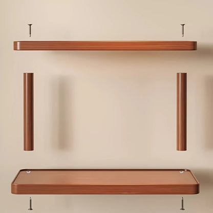 2-Tier Wooden Storage Rack
