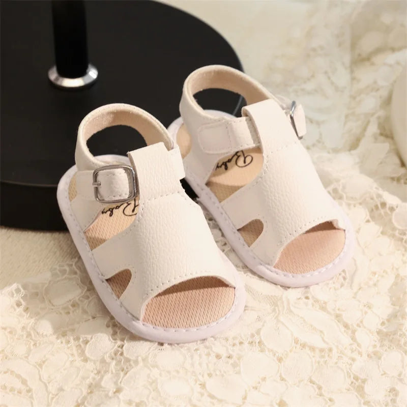 2025 New Toddler First Walker Baby Crib Newborn Baby Summer Sandals Infant Boy Girl