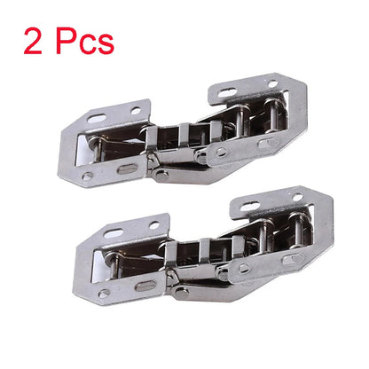 4/10pcs Cabinet Hinge 90 Degree 3/4in No-Drilling Hole Cupboard Door Hinges Soft/Hard