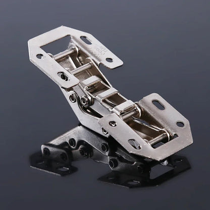 4/10pcs Cabinet Hinge 90 Degree 3/4in No-Drilling Hole Cupboard Door Hinges Soft/Hard