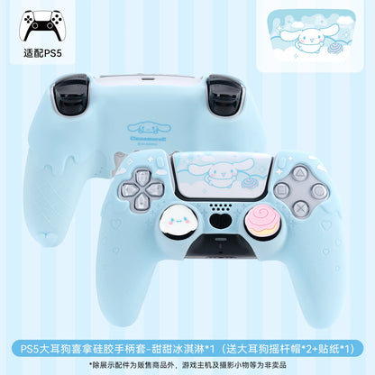 New Sanrio Cinnamoroll Kuromi Pochacco Cartoon Ps5 Ns Pro Kawaii Switch Pro Gamepad