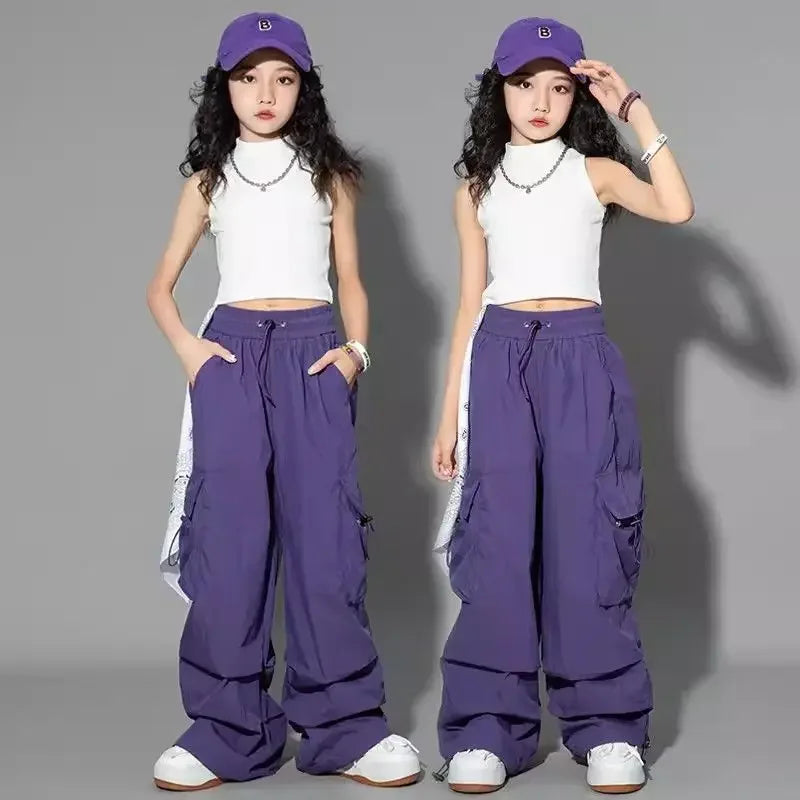 Kids Hip Hop Joggers Pants