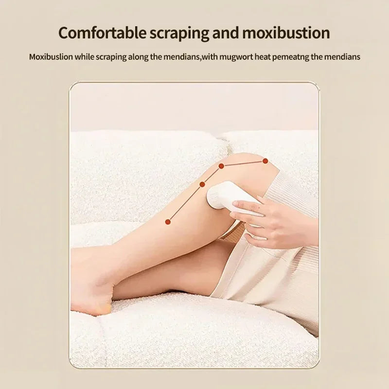 Moxibustion Scraping Massager Instrument Portable Intelligent Health and Wellness