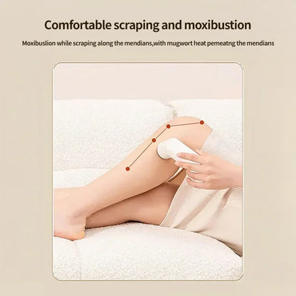 Moxibustion Scraping Massager Instrument Portable Intelligent Health and Wellness