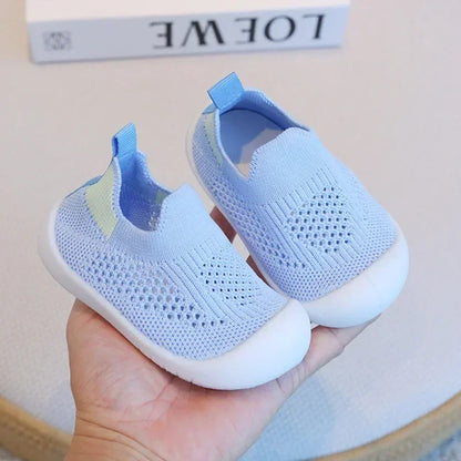 Candy Color Fashionable Simple Soft Soled Toddler Shoes for Boys and Girls