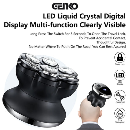 Cordless Head Shaver for Men