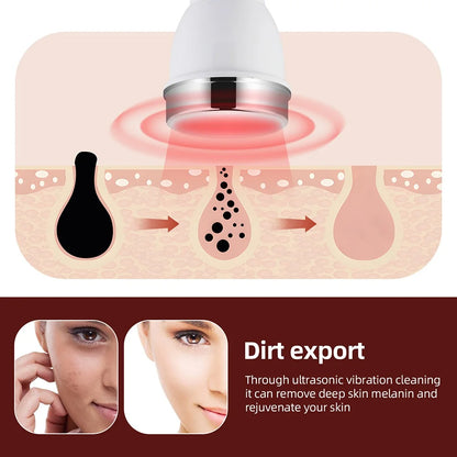 Ultrasound Skin Care Beauty Machine Skin Anti Aging High Frequency Face Eye Massager