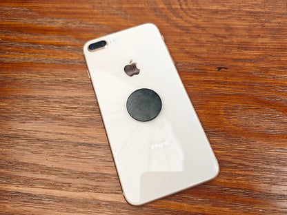 Round Shungite Phone Sticker - Natural Black Shungite Disc Wellness 20/25/30mm