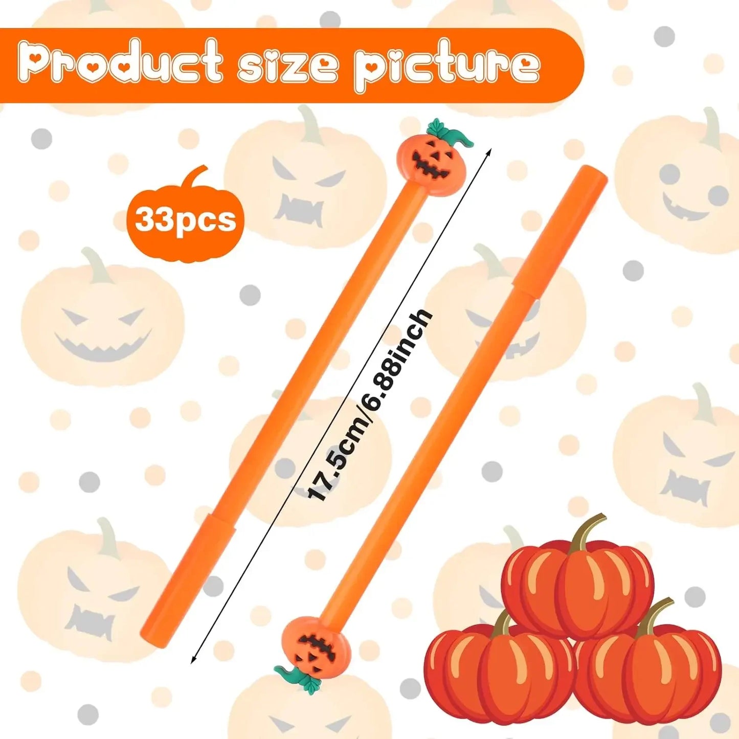 Halloween Pumpkin Gel Pen