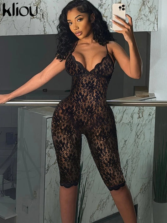 Mesh Women Playsuit
