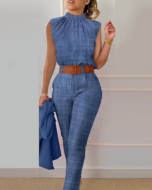 Elegant Women's Two Piece Set