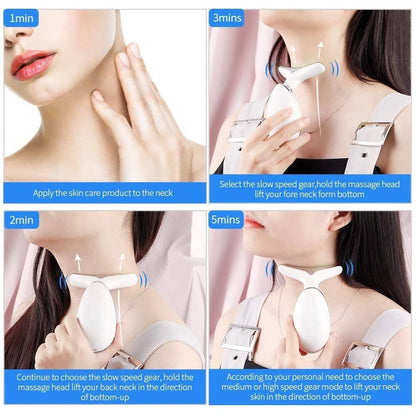 Face Lifting Device Neck Facial Eye Massage Introducer Microcurrent Skin Rejuvenation