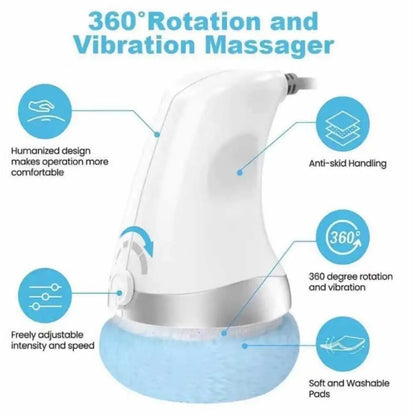 360° Rotating Cellulite Massager Skin Lifting Beauty Care Device Body Sculpting Machine Guasha Multifuntional