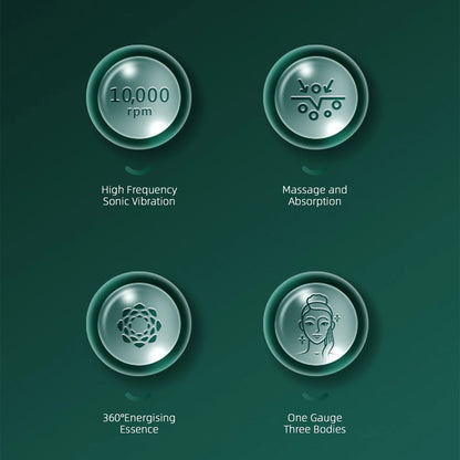 3 In 1 Facial Lifting Device Neck Facial Eye Massage Face Slimmer EMS Beauty Skin Tightening