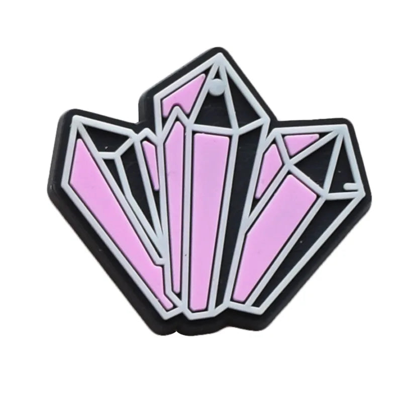 1pcs Women's Shoe Charms Halloween Witches Skull Shoe Accessories Decorations Buckle for Kids Boys Girls Gifts